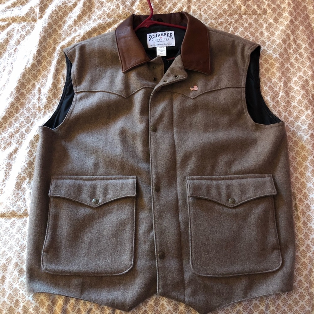 Schaefer Wool Cattleman Vest